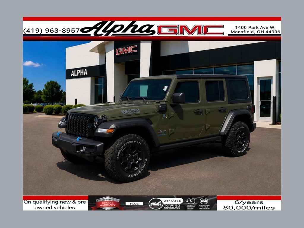 Used 2023 Jeep Wrangler Unlimited w/ Convenience Group AWD/4WD 360° Tour