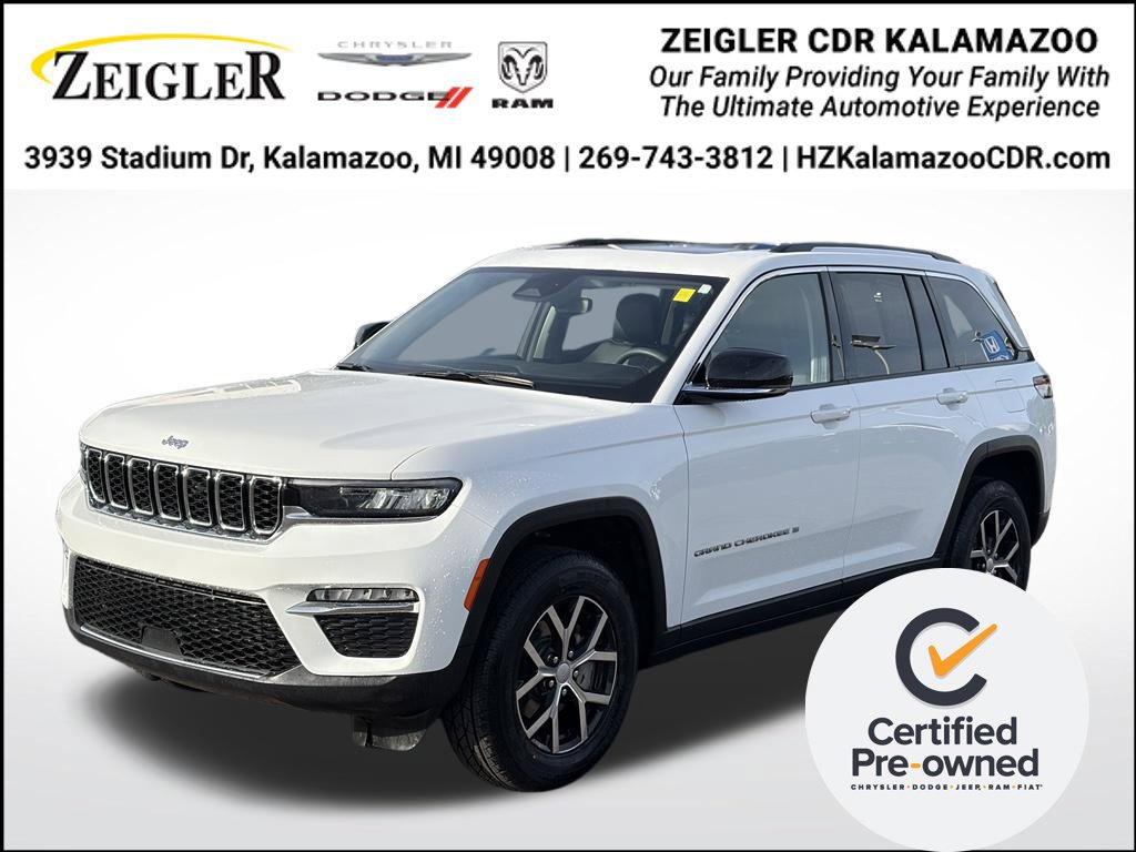 Certified 2023 Jeep Grand Cherokee Limited AWD/4WD image 1