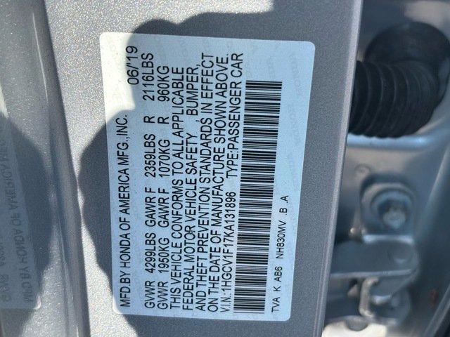 Used 2019 Honda Accord LX image 38