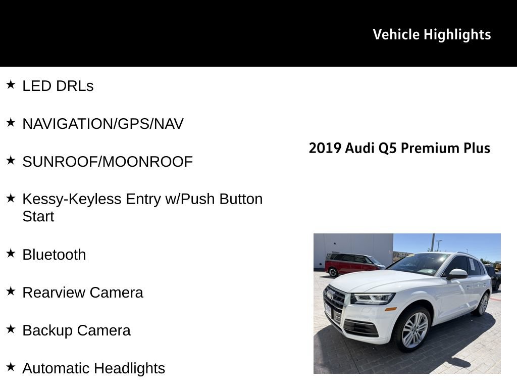 Used 2019 Audi Q5 2.0T Premium Plus w/ Premium Plus Package AWD/4WD image 28