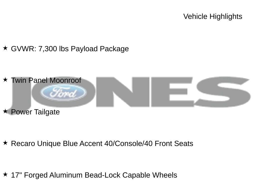 Used 2023 Ford F150 Raptor w/ Blue Interior Package image 15