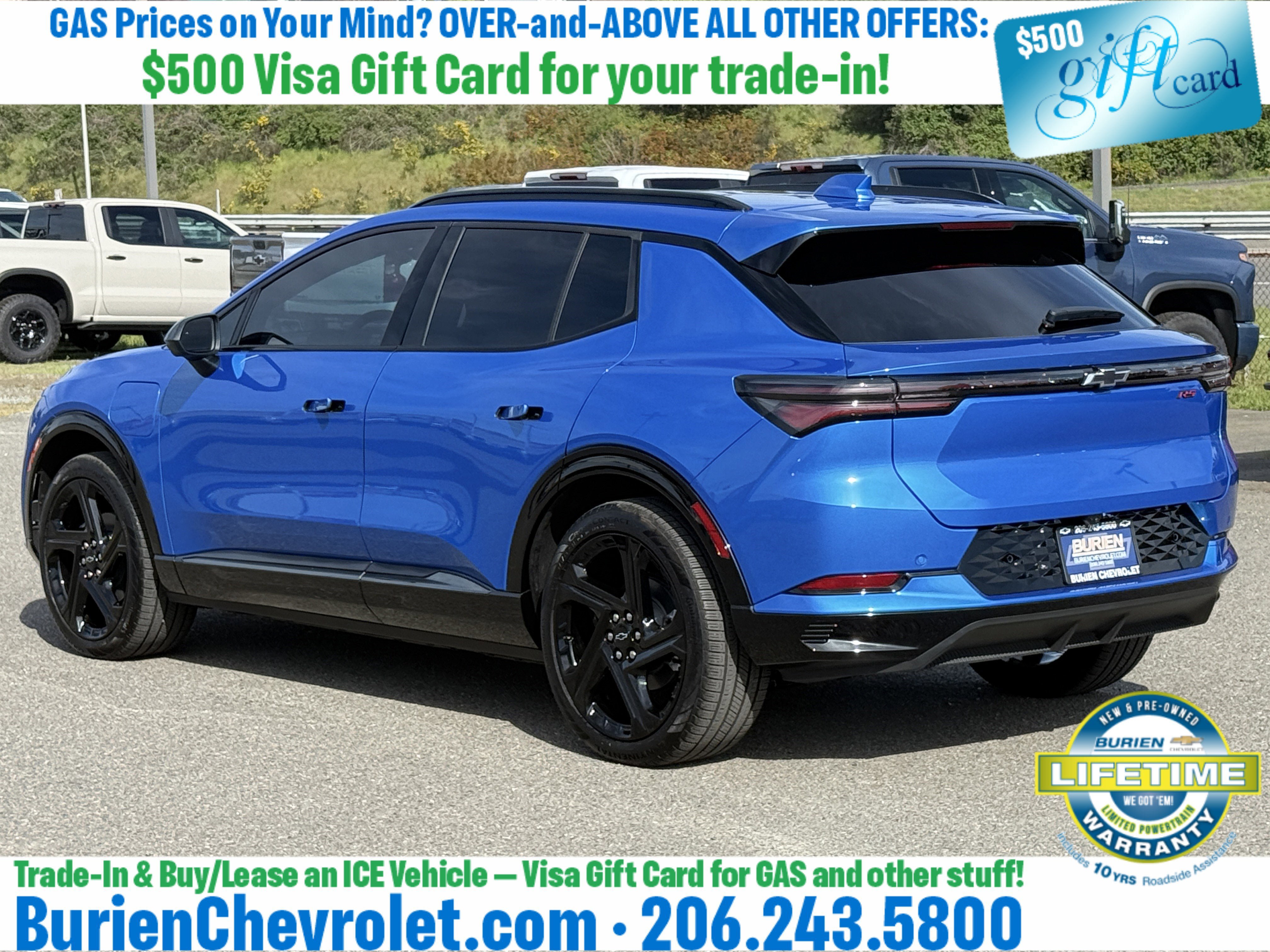 Used 2025 Chevrolet Equinox EV RS FWD image 3