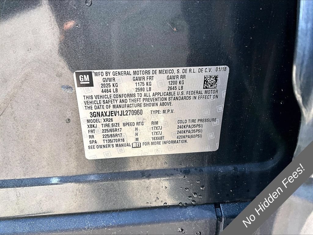 Used 2018 Chevrolet Equinox LT FWD image 28