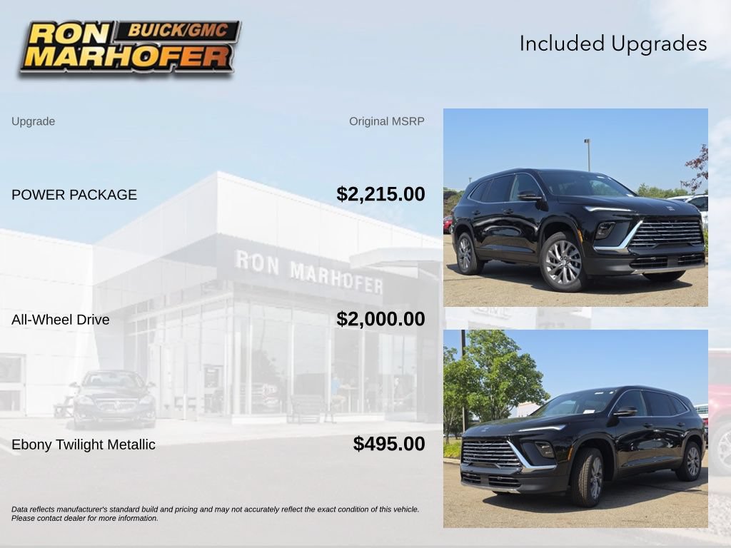 New 2026 Buick Enclave Preferred w/ Power Package AWD/4WD image 6