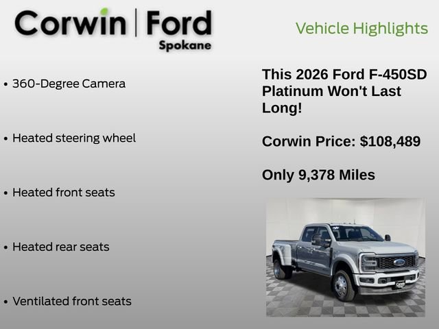 Used 2026 Ford F450 Platinum AWD/4WD image 13