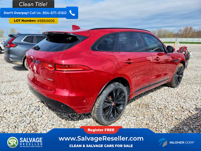 Used 2017 Jaguar F-PACE S AWD/4WD image 4