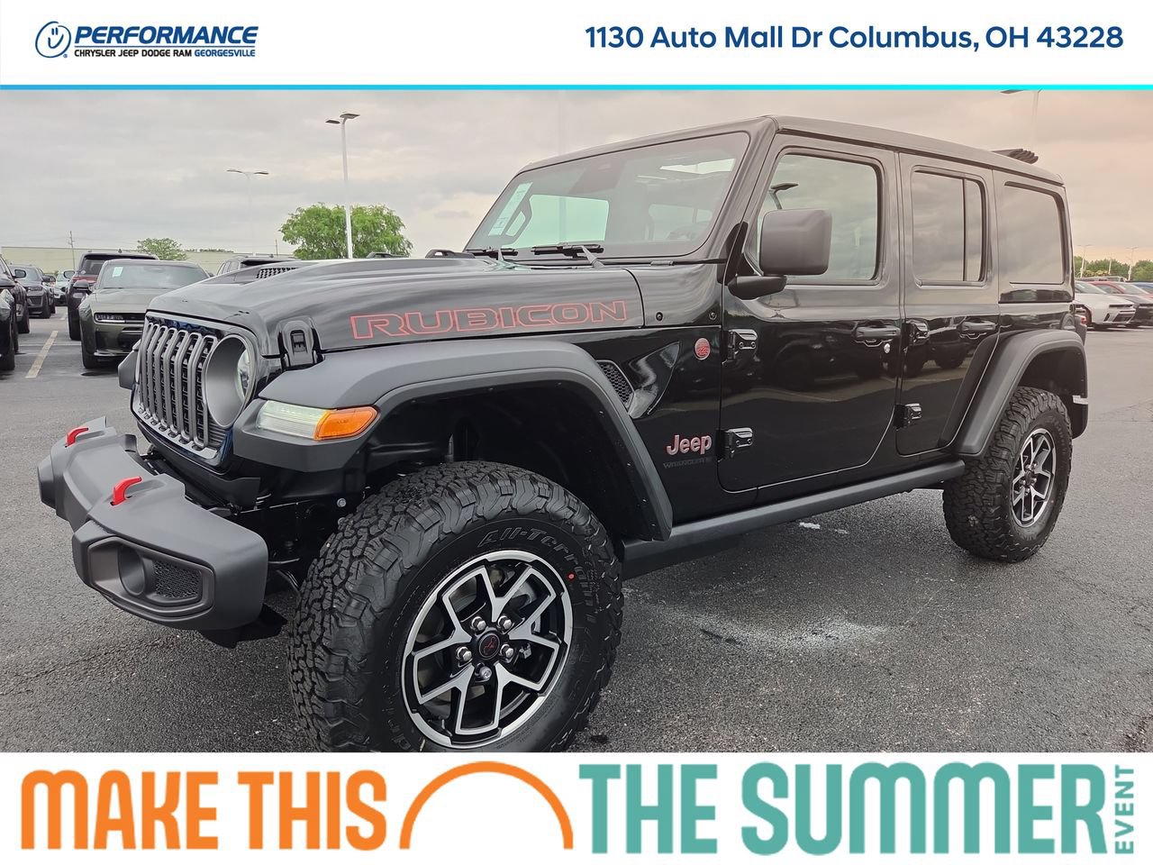 New 2026 Jeep Wrangler Unlimited Rubicon w/ Safety Group AWD/4WD image 3