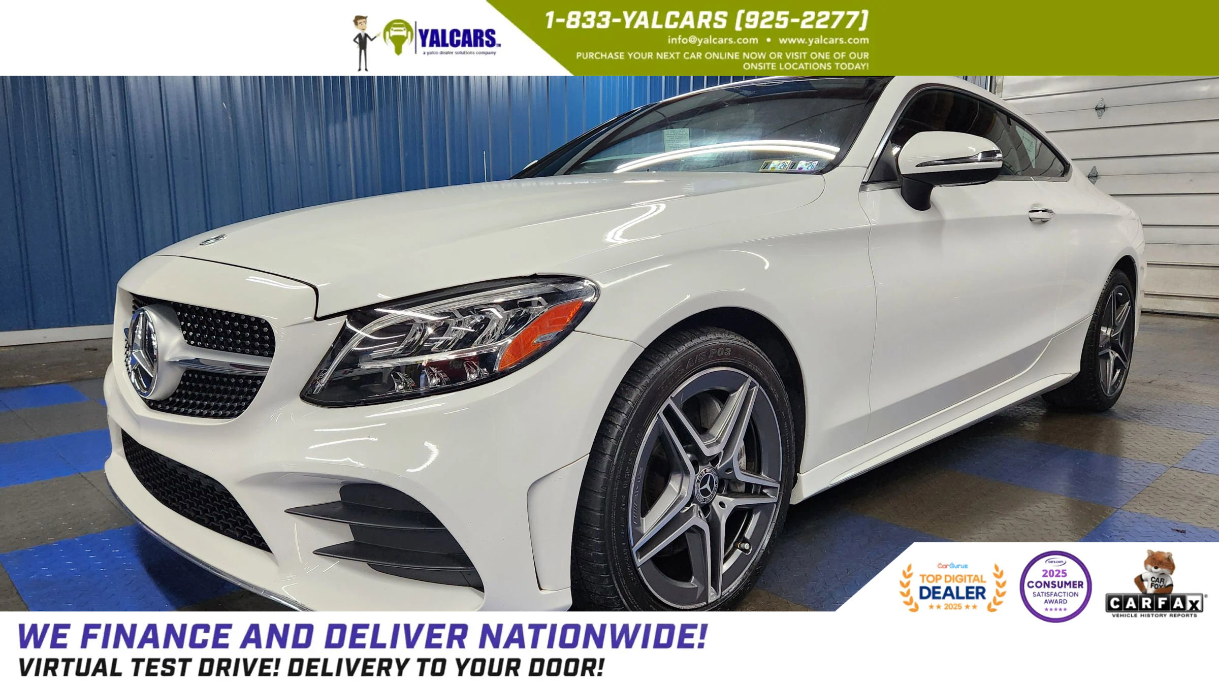 Used 2019 Mercedes-Benz C 300 4MATIC Coupe w/ AMG Line