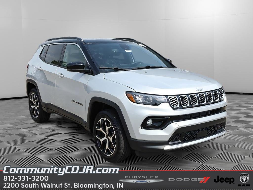 New 2026 Jeep Compass Limited w/ Sun, Sound & Navigation Group