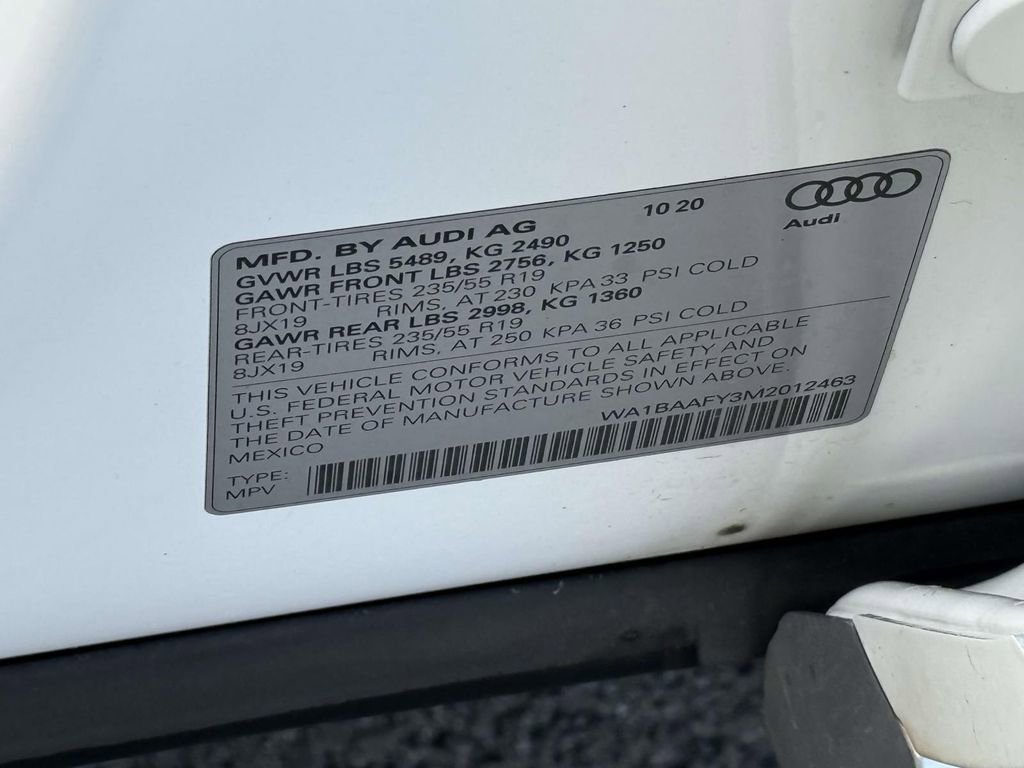 Used 2021 Audi Q5 2.0T Premium Plus w/ Premium Plus Package image 30