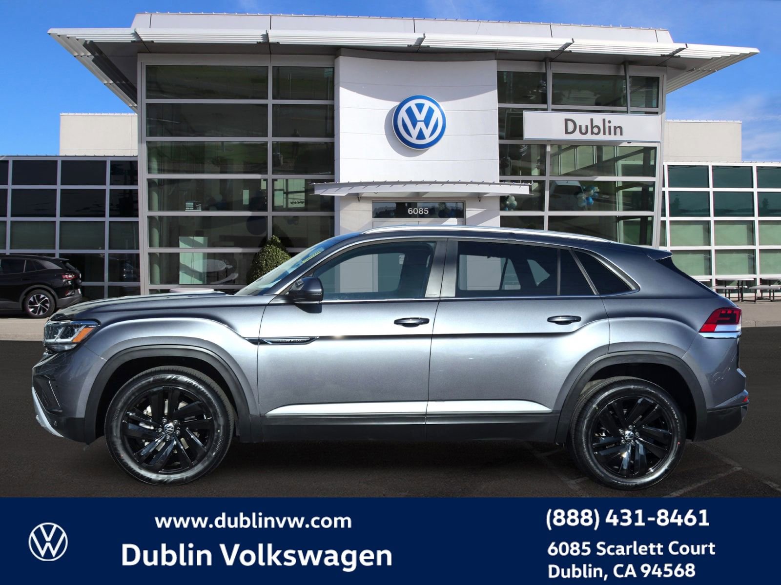 Certified 2021 Volkswagen Atlas Cross Sport SE w/ Panoramic Sunroof Package image 7