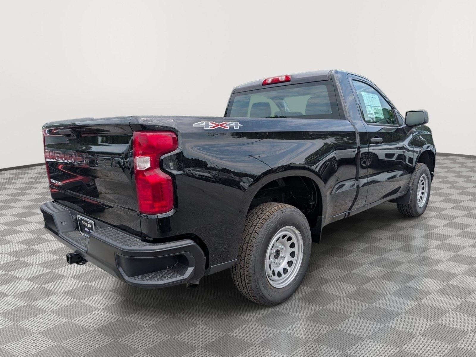 New 2026 Chevrolet Silverado 1500 W/T w/ LPO, Dark Essentials Package AWD/4WD image 3