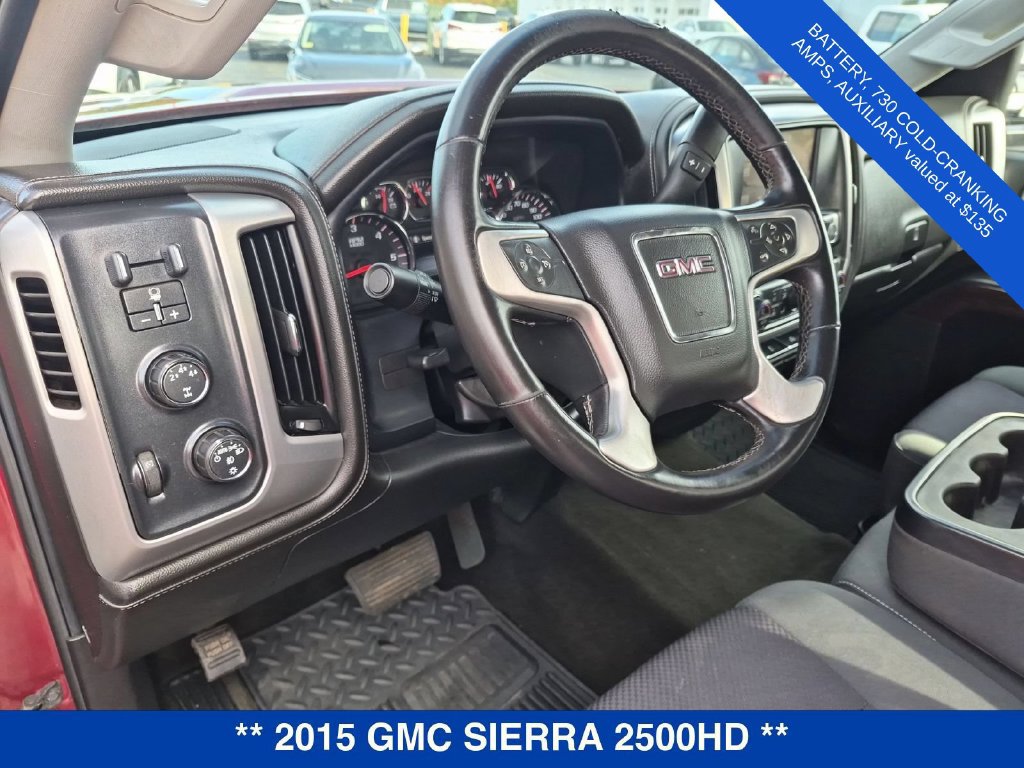Used 2015 GMC Sierra 2500 SLE w/ SLE Preferred Package AWD/4WD image 15
