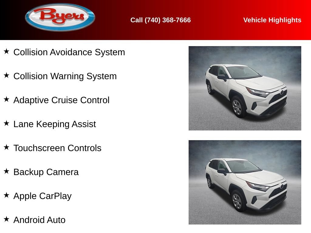 Used 2025 Toyota RAV4 LE AWD/4WD image 10