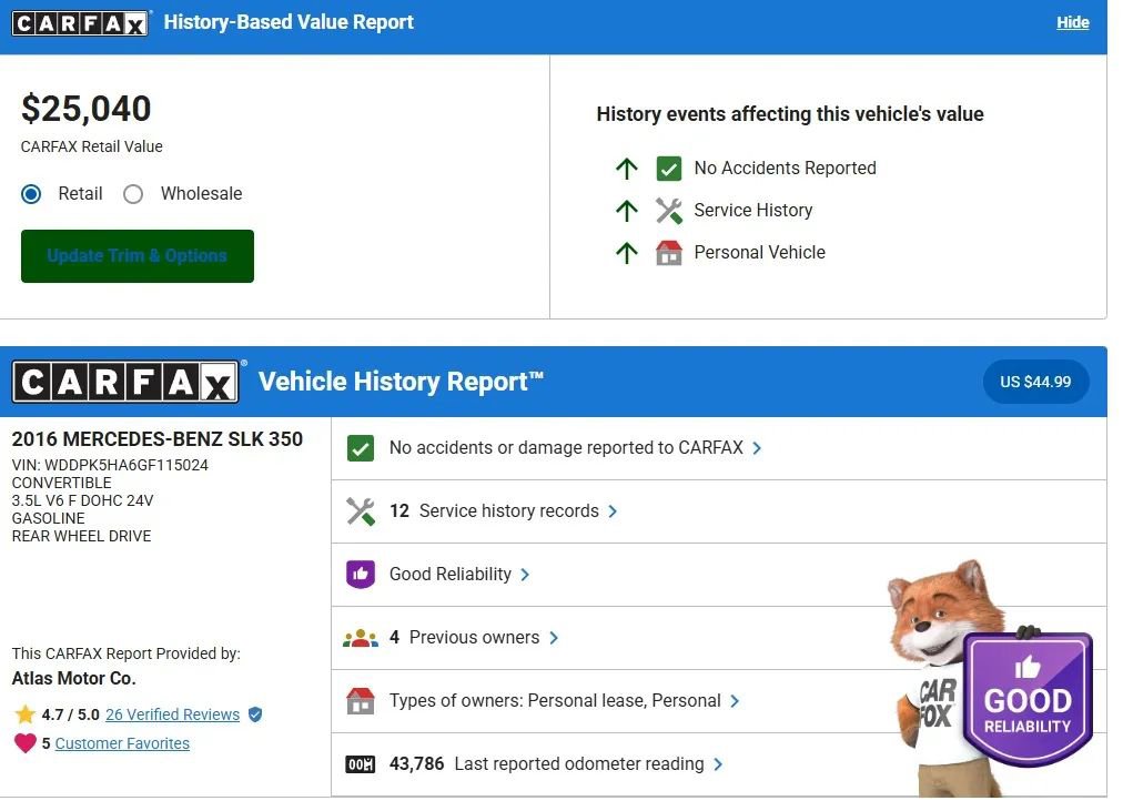 Used 2016 Mercedes-Benz SLK 350 image 37