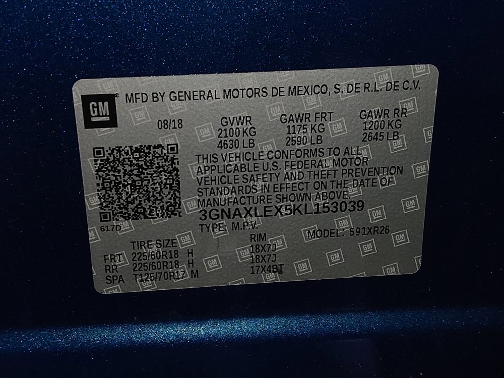 Used 2019 Chevrolet Equinox LT image 33