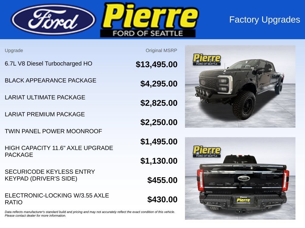 New 2026 Ford F250 Lariat w/ Black Appearance Package AWD/4WD image 13