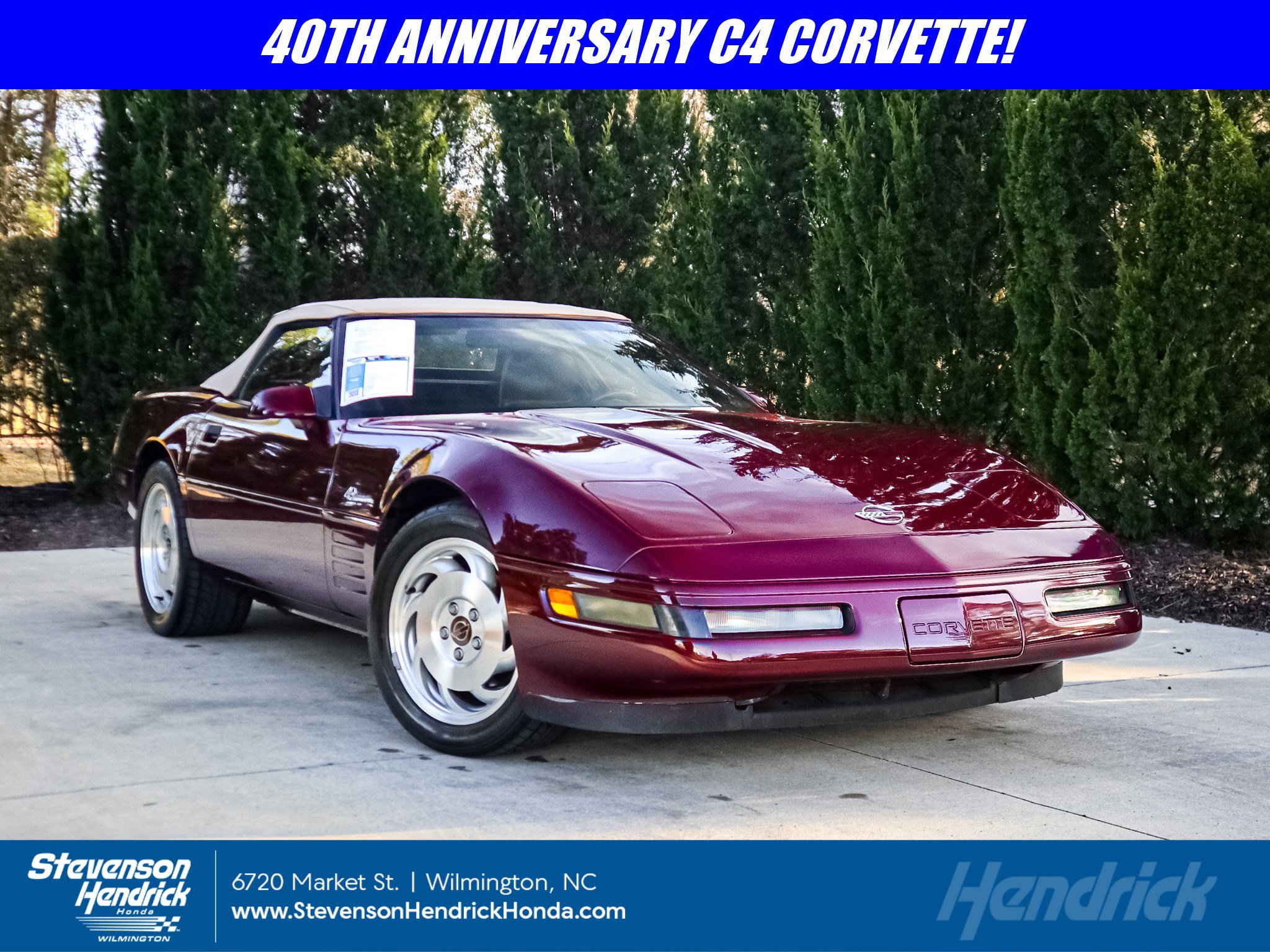 Used 1993 Chevrolet Corvette Convertible image 1