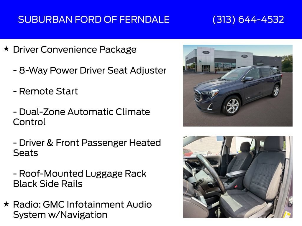 Used 2019 GMC Terrain SLE w/ Driver Convenience Package FWD image 9