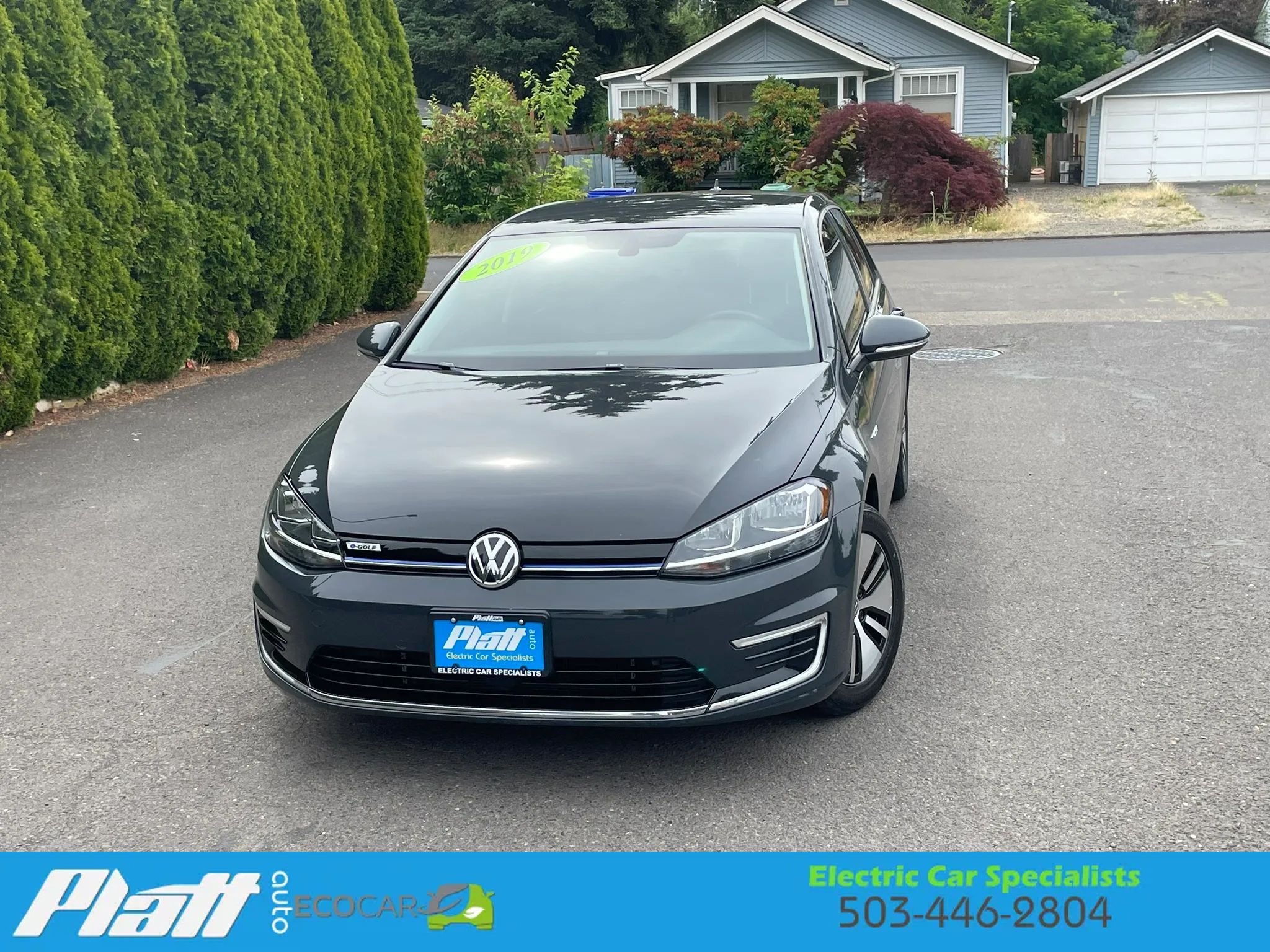 Used 2019 Volkswagen e-Golf SE w/ Driver Assistance Package FWD image 1