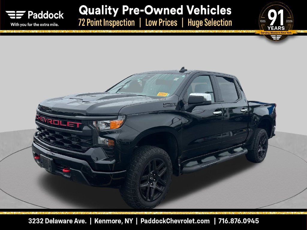 Used 2023 Chevrolet Silverado 1500 Custom Trail Boss w/ LPO, Dark Essentials Package