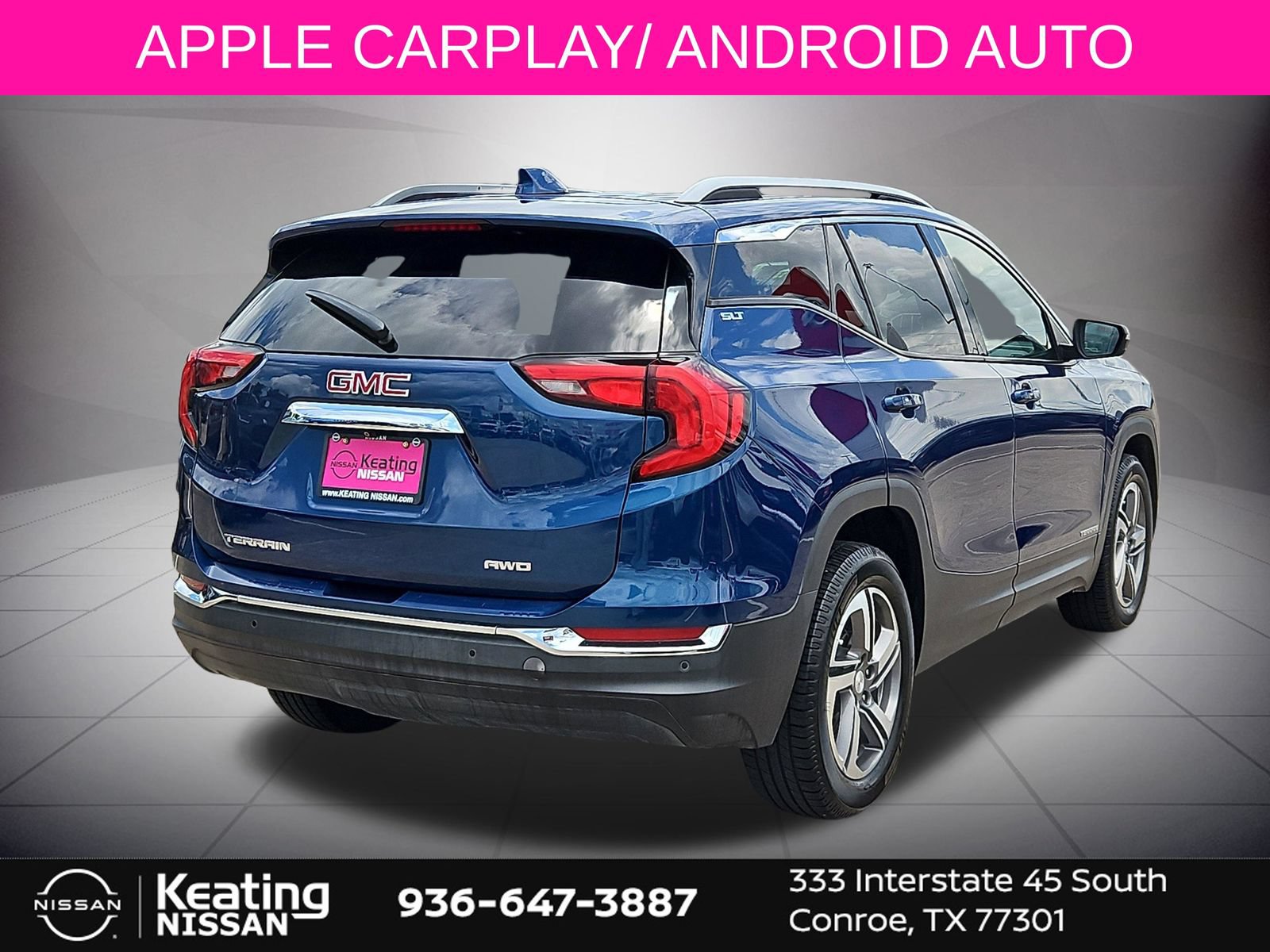Used 2021 GMC Terrain SLT w/ Infotainment Package II AWD/4WD image 8