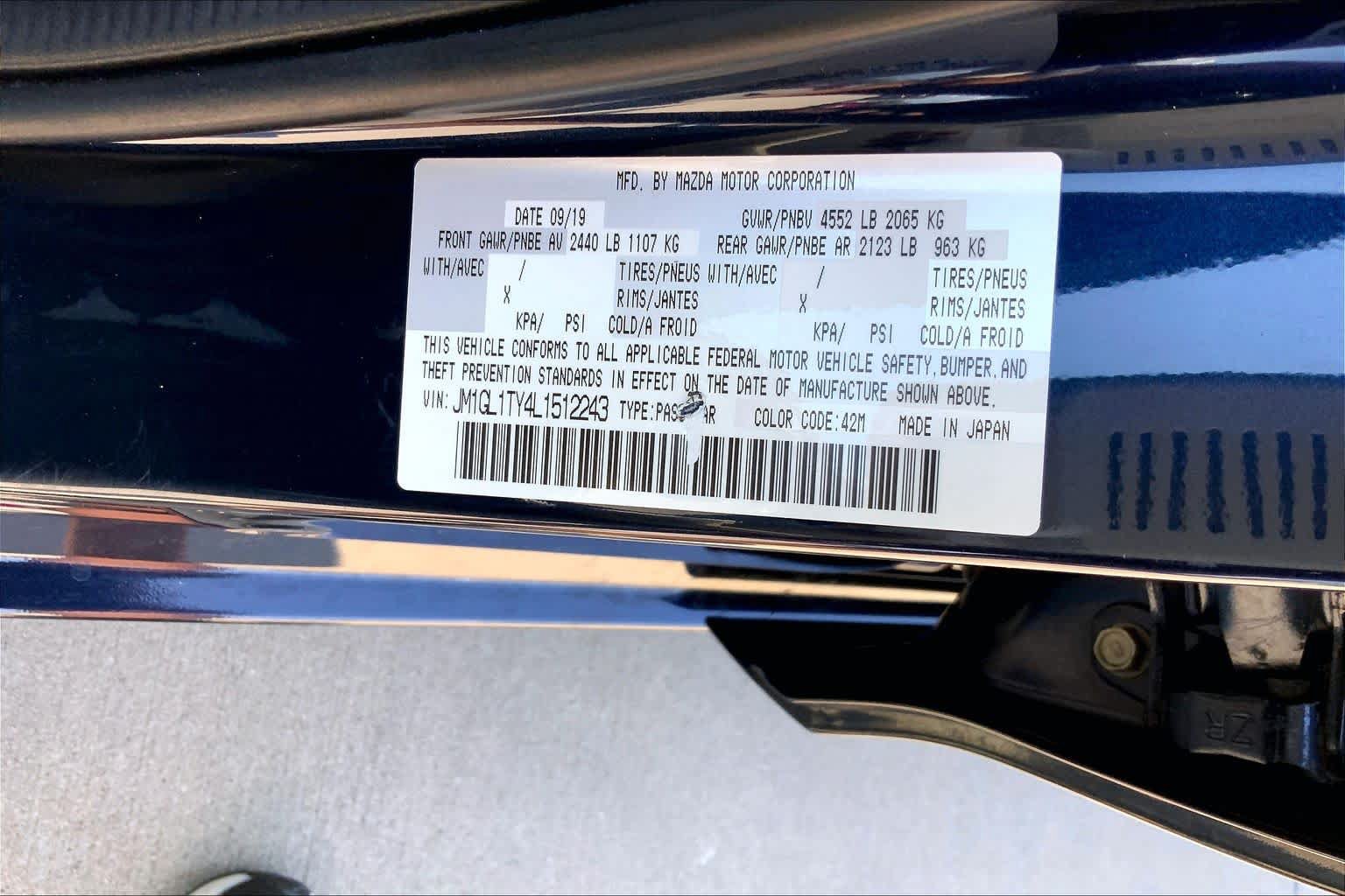 Used 2020 MAZDA MAZDA6 Grand Touring FWD image 32