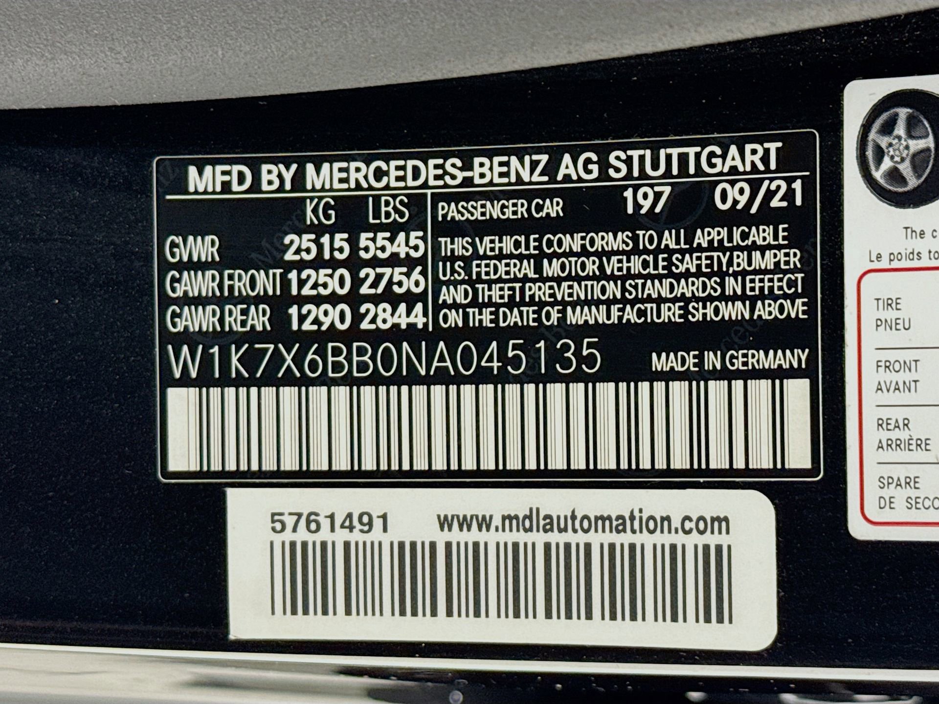 Certified 2022 Mercedes-Benz AMG GT 53 image 34