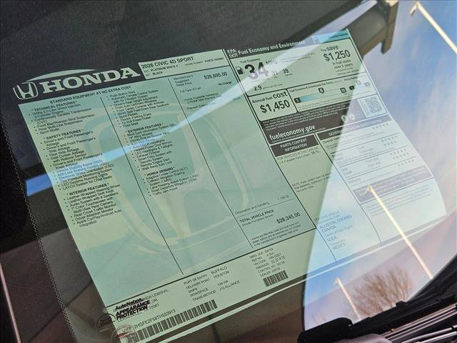 New 2026 Honda Civic Sport image 17