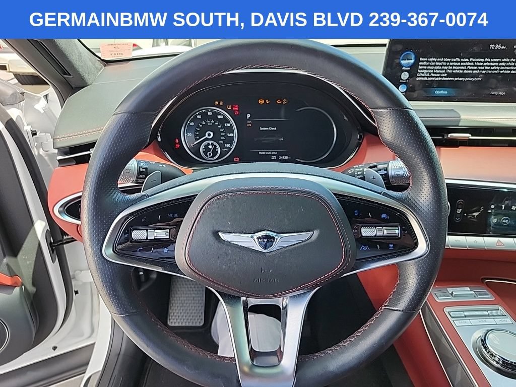 Used 2022 Genesis GV70 3.5T Sport w/ Sport Advanced Package AWD/4WD image 13