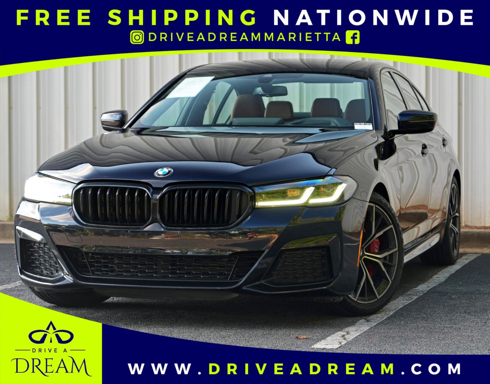 Used 2023 BMW 530i xDrive w/ M Sport Package AWD/4WD image 1