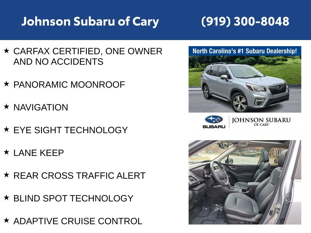 Used 2019 Subaru Forester Touring w/ Popular Package #3 image 6