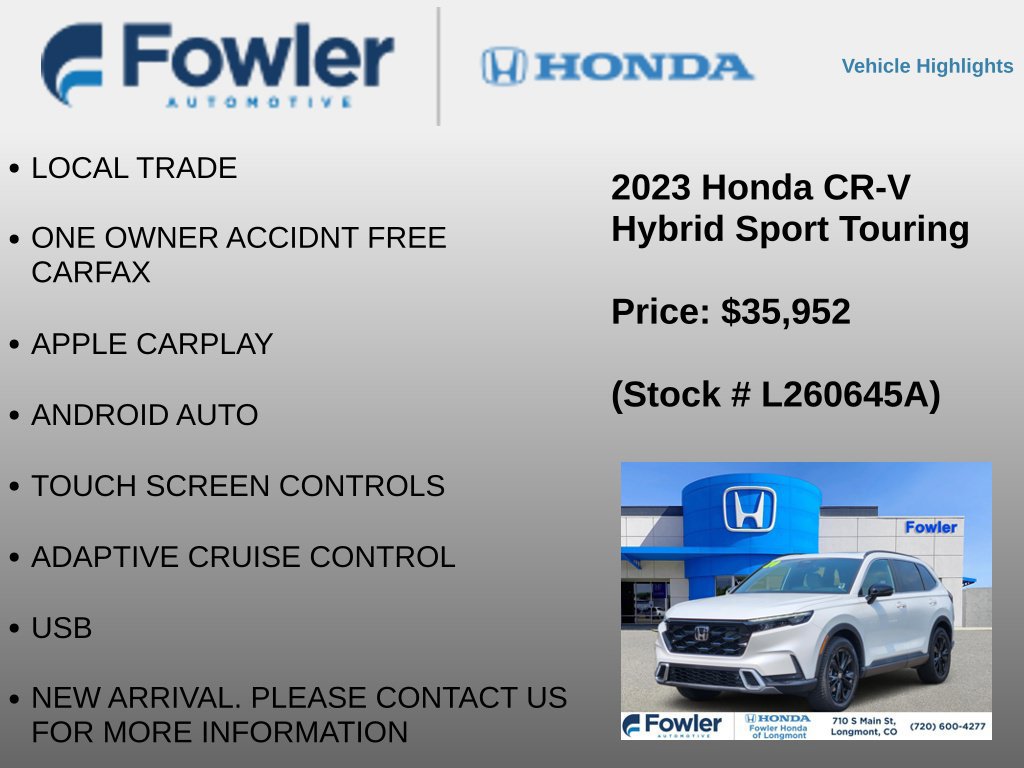 Used 2023 Honda CR-V Sport Touring image 8