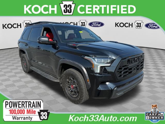 Used 2025 Toyota Sequoia TRD Pro w/ Tow Technology Package AWD/4WD 360° Tour