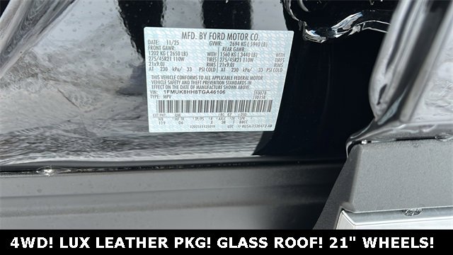 New 2026 Ford Explorer Platinum w/ LUX Leather Package image 32