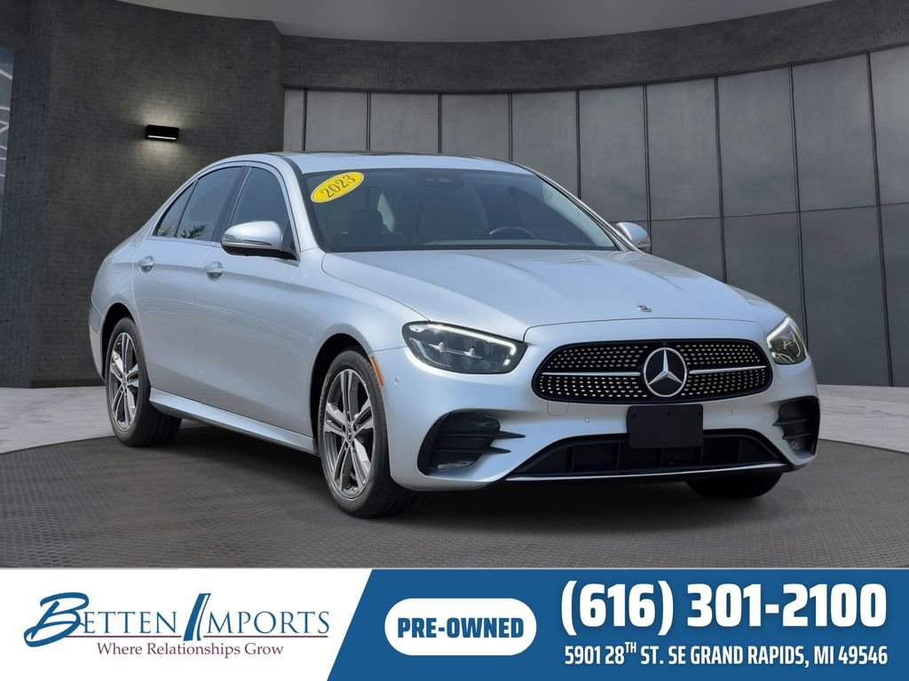 Used 2023 Mercedes-Benz E 350 4MATIC Sedan w/ Premium Package image 1