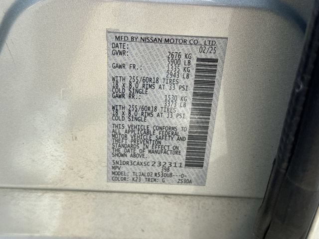 Used 2025 Nissan Pathfinder SL FWD image 33