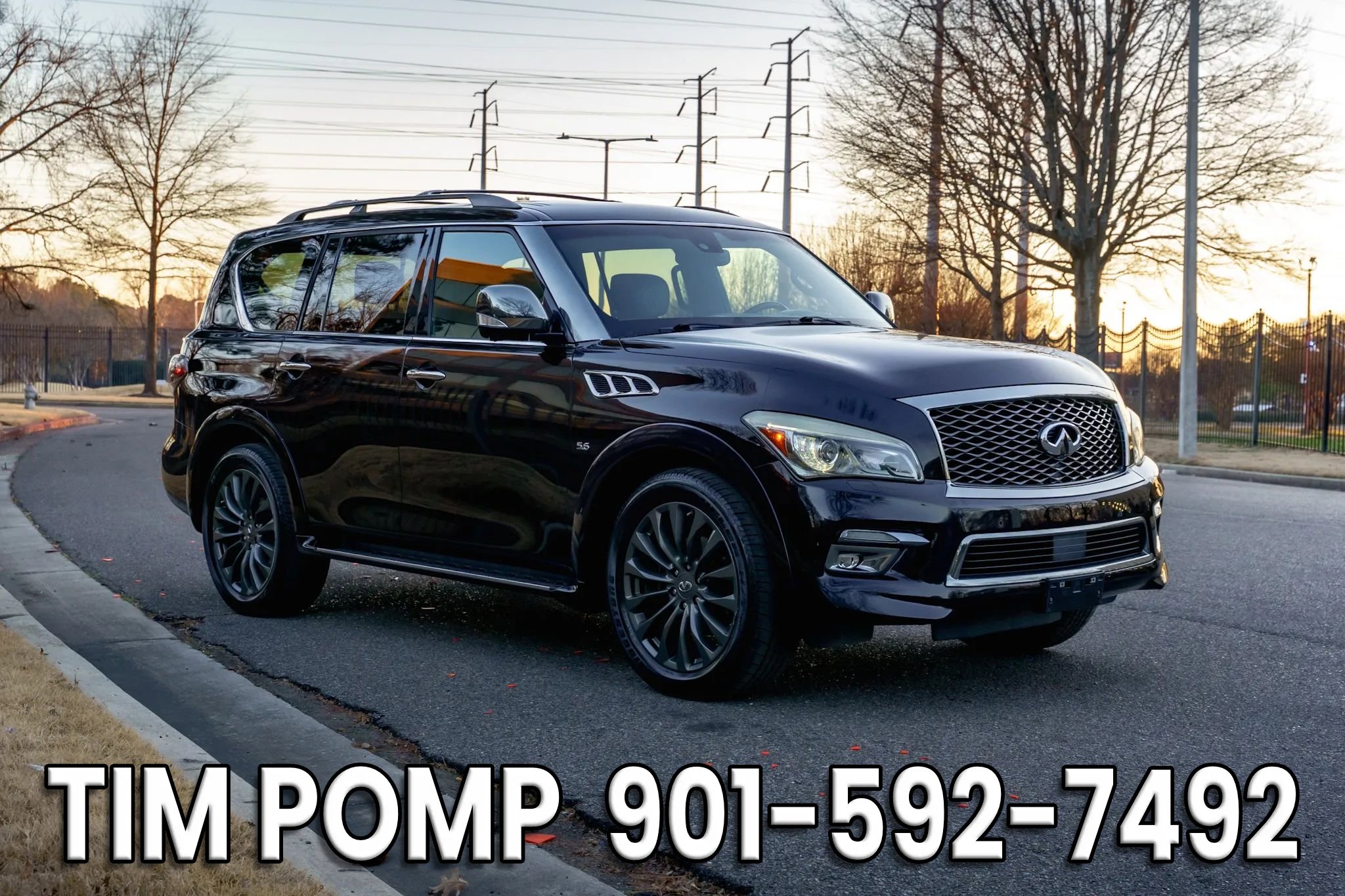 Used 2016 INFINITI QX80 Limited w/ All Season Package image 4