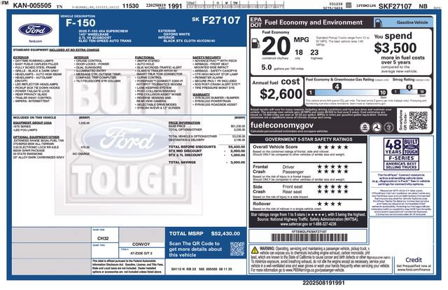 Used 2025 Ford F150 STX w/ Equipment Group 200A AWD/4WD image 14