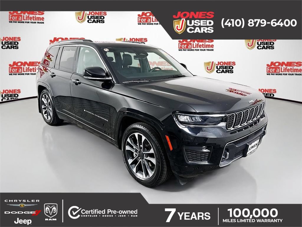 Used 2023 Jeep Grand Cherokee Overland w/ Luxury Tech Group IV AWD/4WD video 1