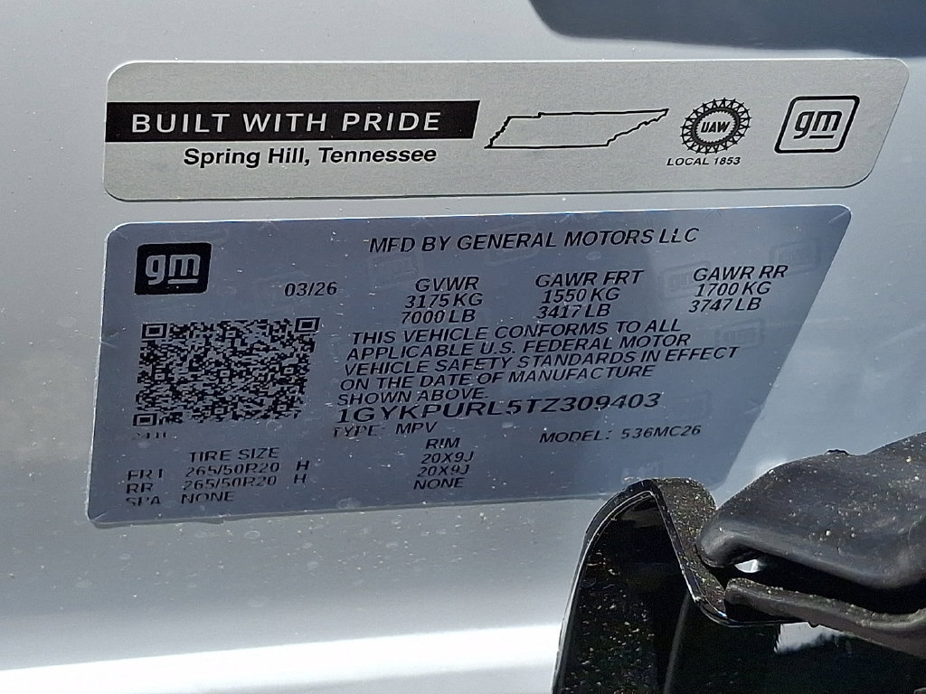 New 2026 Cadillac Lyriq Sport AWD/4WD image 16