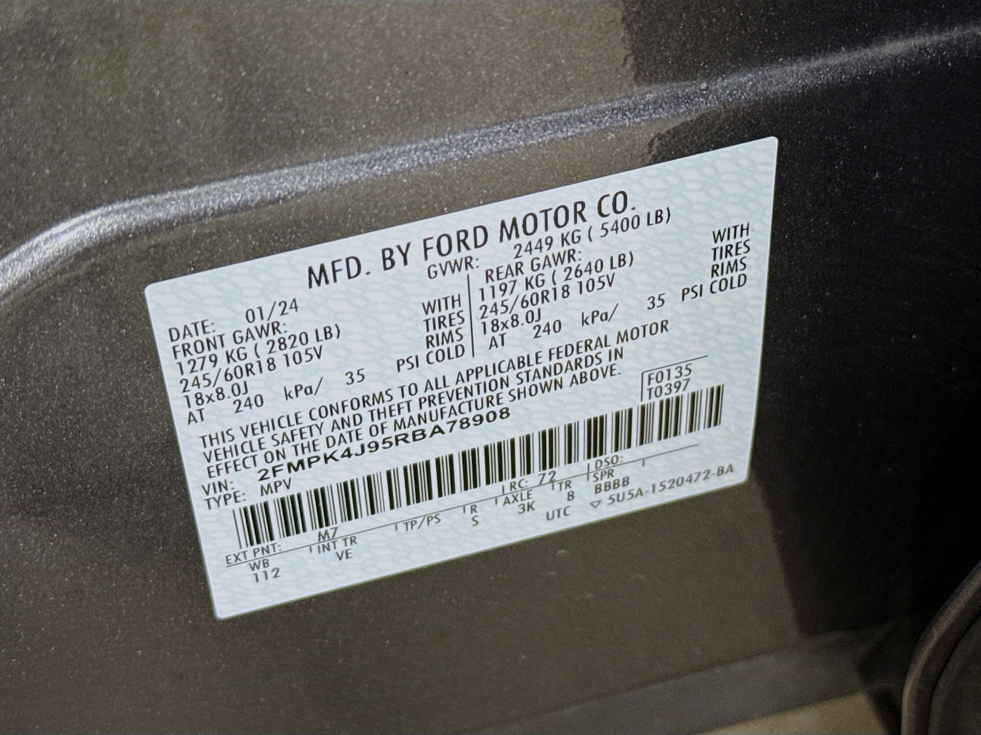Used 2024 Ford Edge SEL AWD/4WD image 37