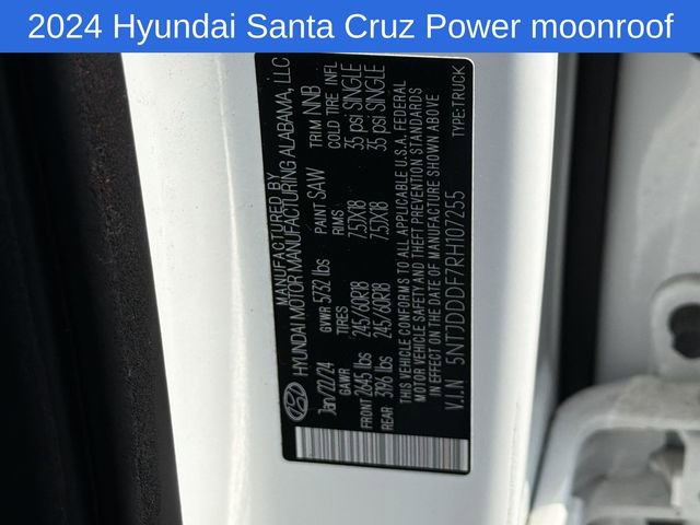 Used 2024 Hyundai Santa Cruz XRT AWD/4WD image 23