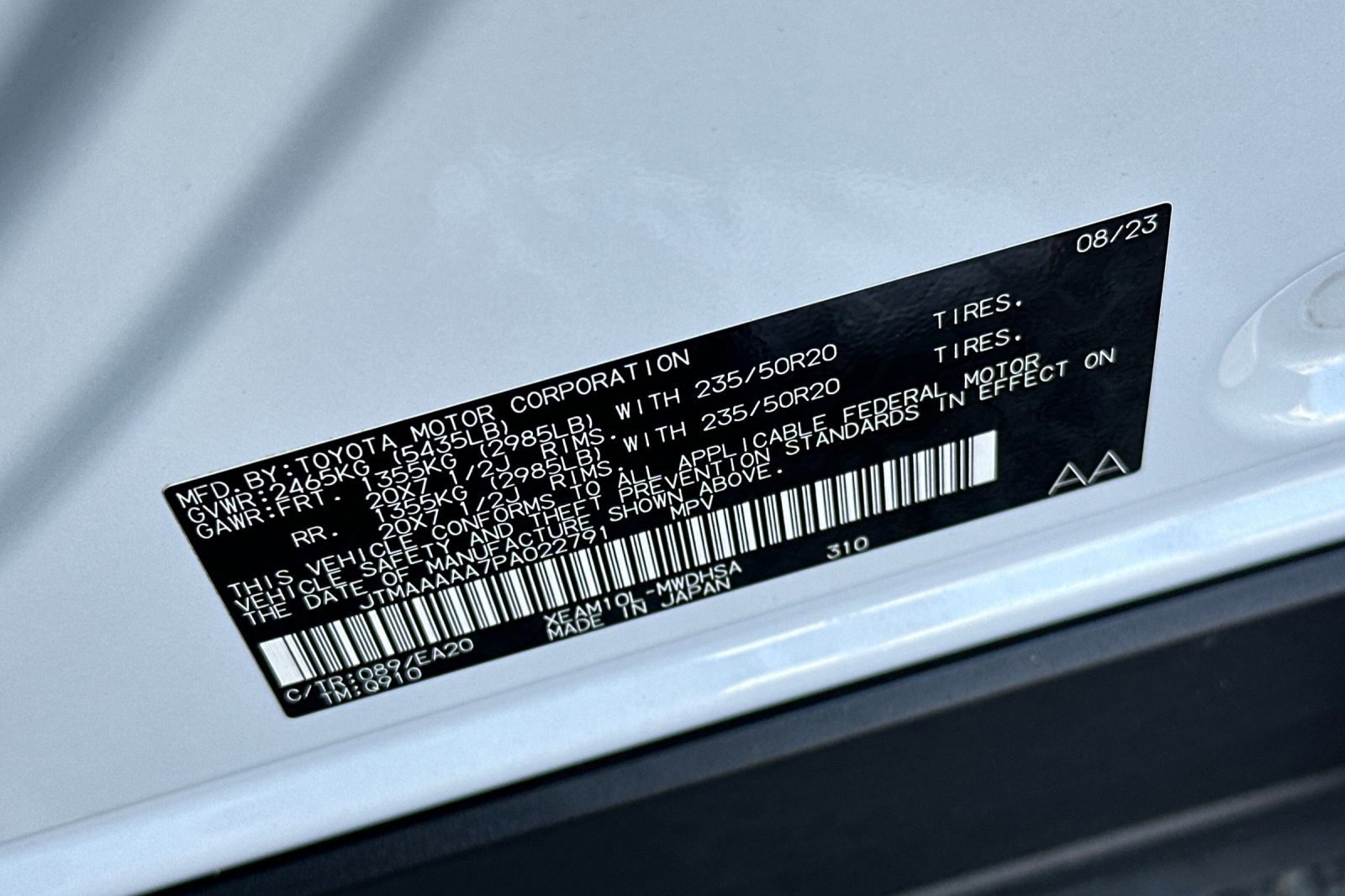 Certified 2023 Toyota bZ4X XLE w/ Weather Package image 24