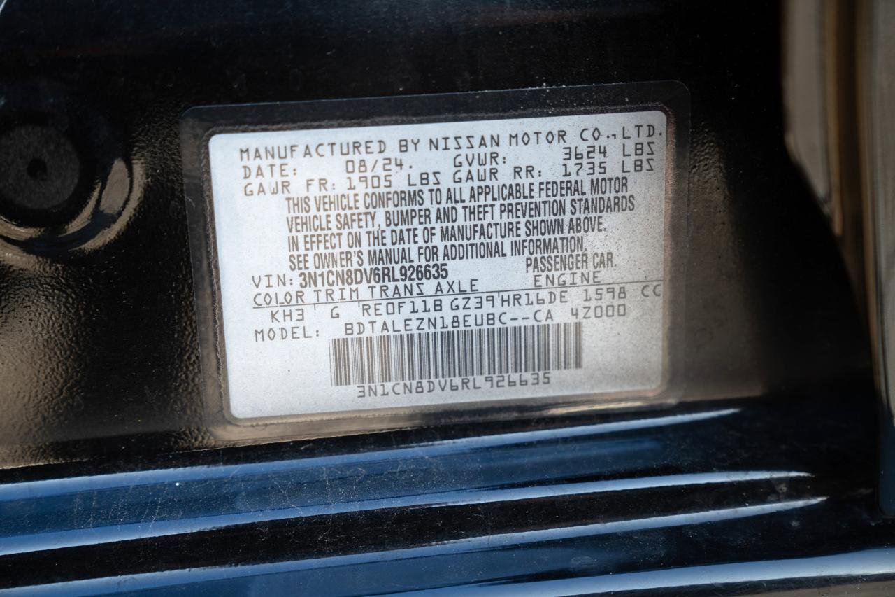 Used 2024 Nissan Versa S w/ S Plus Package FWD image 36