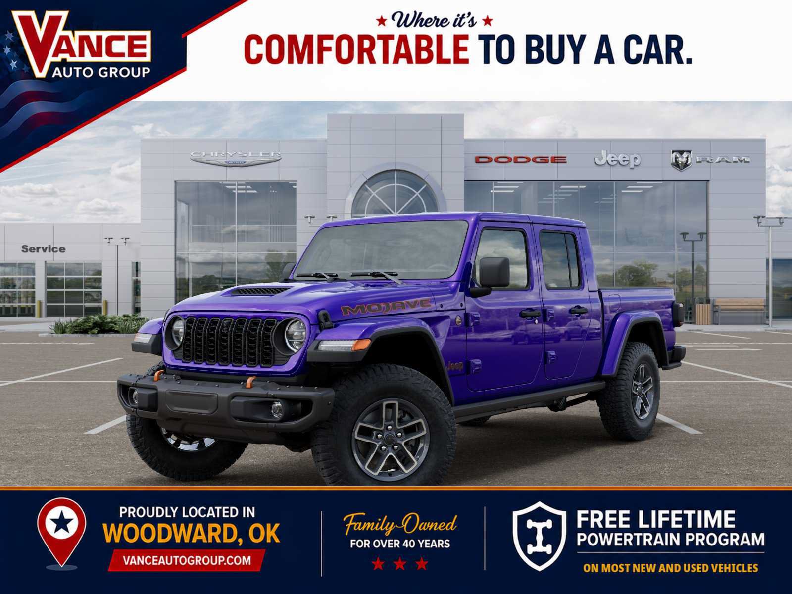 New 2026 Jeep Gladiator Mojave AWD/4WD image 1