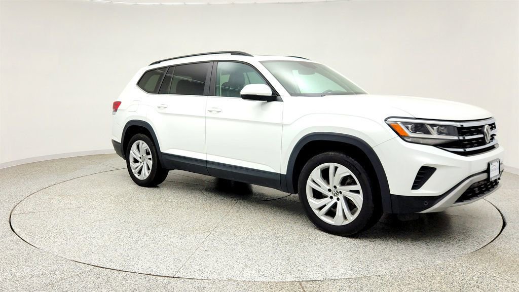 Used 2021 Volkswagen Atlas SE w/ Panoramic Sunroof Package AWD/4WD image 3
