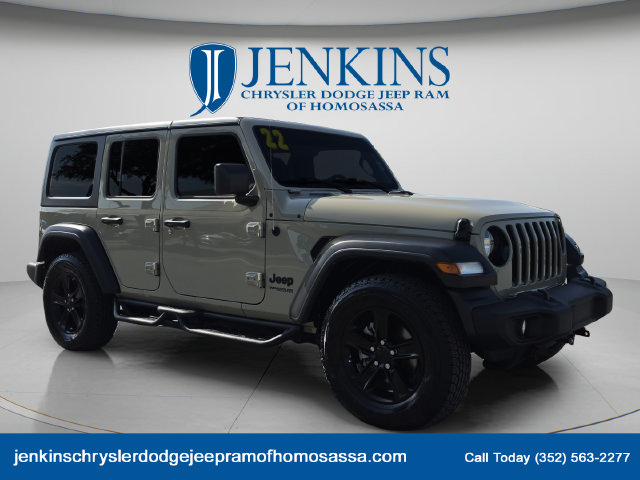 Used 2022 Jeep Wrangler Unlimited Sport AWD/4WD image 3