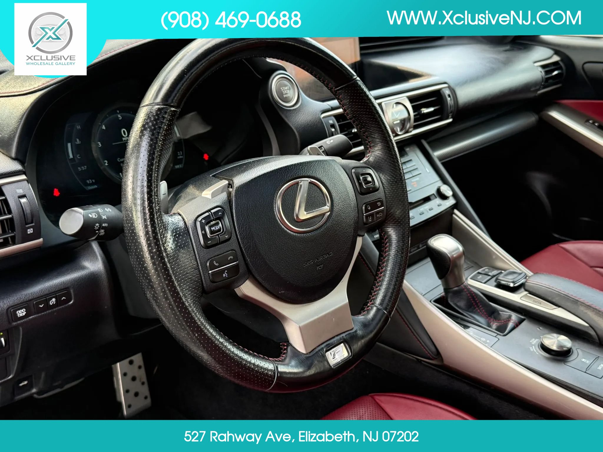 Used 2017 Lexus IS 200t F Sport w/ F Sport Package RWD image 9