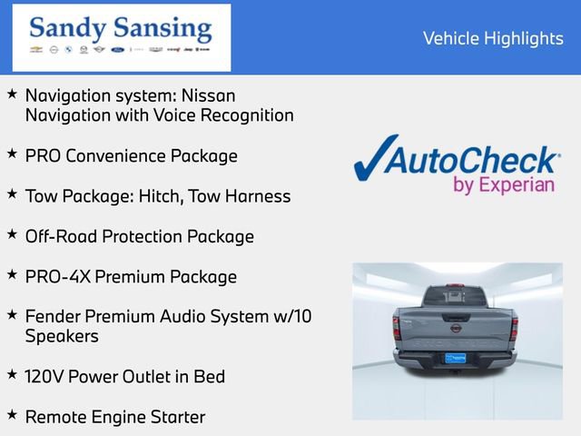 Used 2023 Nissan Frontier PRO-4X w/ Pro-4X Premium Package AWD/4WD image 7